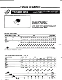 Datasheet TDB0117 manufacturer Неопределенные